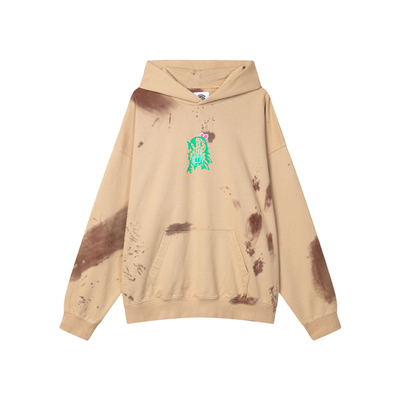 ROUNDTWO印花连帽卫衣