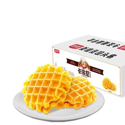 回头客卡侬尼华夫饼早餐面包糕点