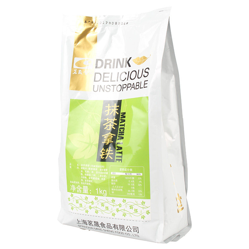 茗晟抹茶拿铁三合一奶茶速溶粉