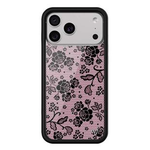 Wildflower蕾丝花语手机壳适用苹果iPhone17/16/15/14/Pro/Max/Air硬壳全包保护套硅胶防摔个性时尚复古wf