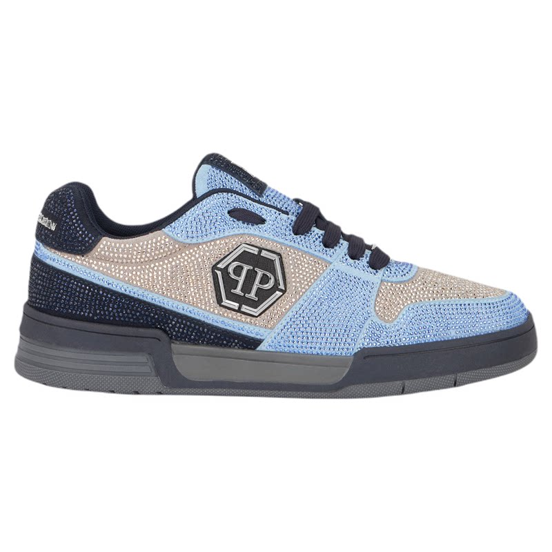 PHILIPP PLEIN 2026年新款秋冬季男士低帮休闲鞋男款日常皮革板鞋