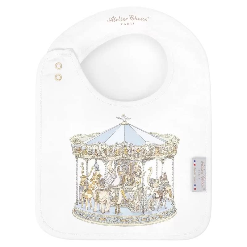 AtelierChoux新生婴儿口水巾
