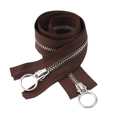 5号双头双开金属拉链铜齿格瑞特