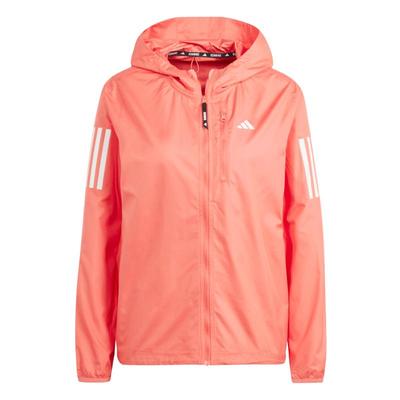阿迪达斯女防风透湿疏水连帽外套