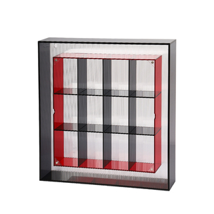 漫相集泡泡玛特展示盒盲盒收纳展示架手办盲盒展示柜亚克力展示盒