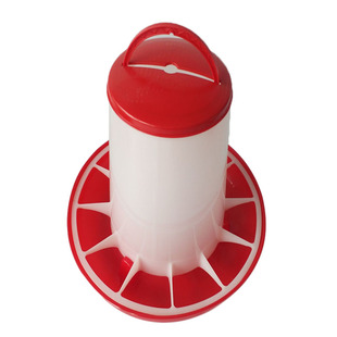 养鸡用饲料桶料槽鸡鸭鹅喂食器饮水器自动下料筒食塔养殖设备用品