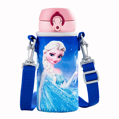 康迪克吸管杯背带杯套斜跨儿童