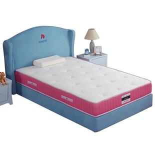 慕思乳胶儿童床垫席梦思青少年专用正品适中偏硬护脊弹簧床垫1.5m