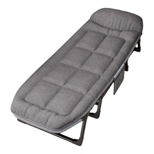 艾臣午休折叠床办公室单人躺椅医院陪护床行军午睡家用简易午休床