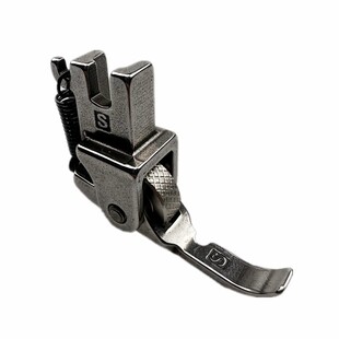 平车左右单边滚轮压脚缝纫机皮革羽绒棉衣上拉链单边全钢轮子压脚