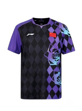 李宁乒乓球服短袖伦敦世乒赛国服