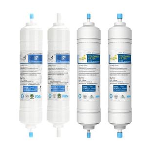 韩国苏尔滤芯8寸小T33韩式快接式滤芯2分口3分后置椰壳活性炭滤芯