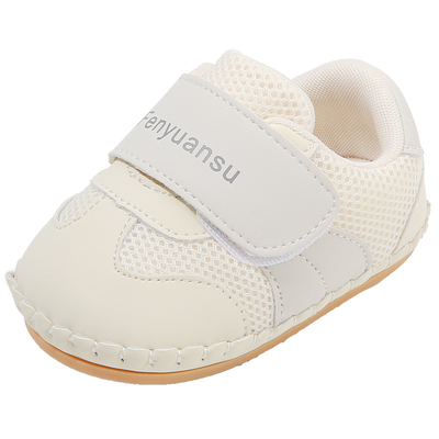 婴儿网面学步鞋透气防滑