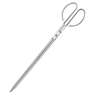 火钳夹家用烧火不锈钢钳火夹子碳夹煤夹子钳子柴火环卫老式垃圾夹