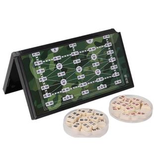 军棋陆战棋大号军旗儿童小学生象棋五子棋二合一棋盘磁吸磁力磁性