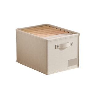 衣服收纳盒家用衣柜分层收纳神器装衣物裤子整理箱布艺折叠储物筐