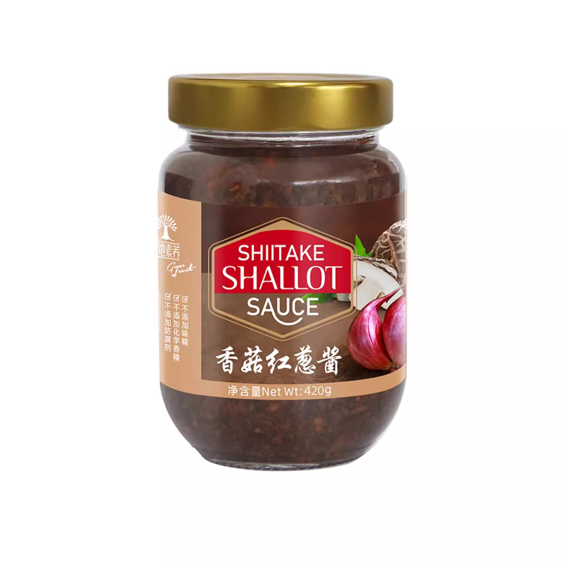 大地素养香菇红葱酱拌饭炒菜调料