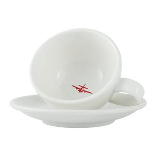 MHW-3BOMBER轰炸机拿铁杯咖啡杯家用意式拉花杯简约陶瓷杯碟280ml