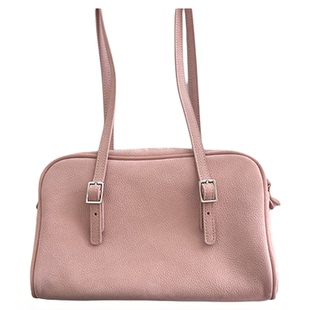 【公子雯】枕头包2026春夏新款韩系头层牛皮彩色通勤手提单肩方包