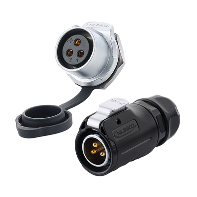 凌科m20防水航空插头工业连接器