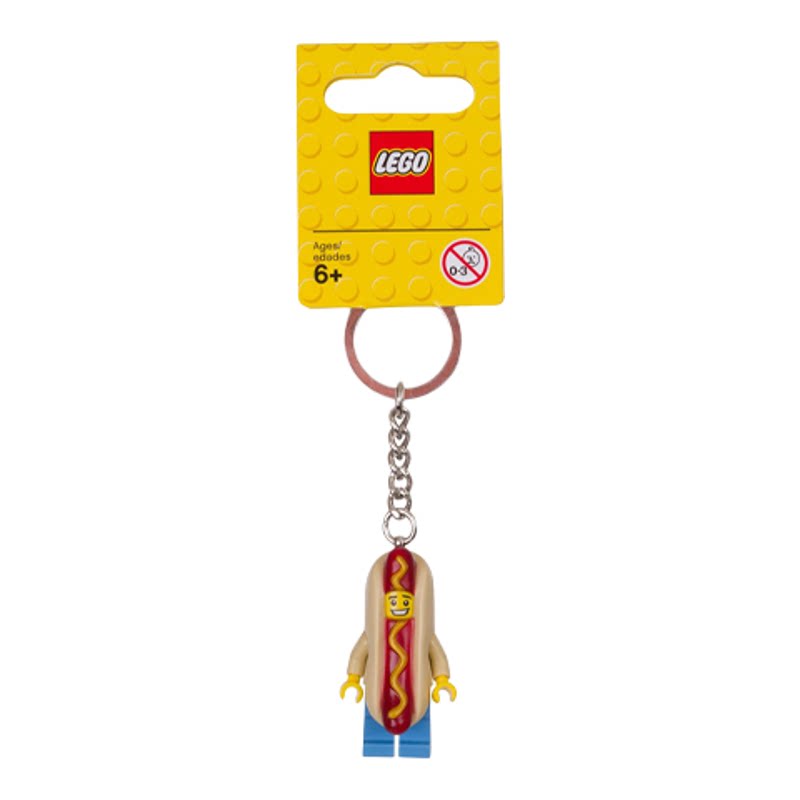 【自营】【顺丰速运】LEGO乐高853571热狗人儿益智积木玩具钥匙扣