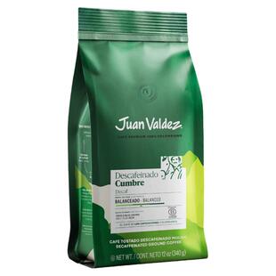Juan Valdez胡安帝滋哥伦比亚Cumbre山峰（脱因） 咖啡粉340g