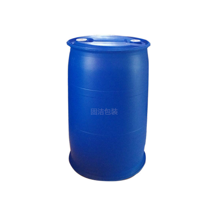 加厚200L双环塑料桶圆桶200升/公斤油桶化工桶食品级水桶蓝色胶桶
