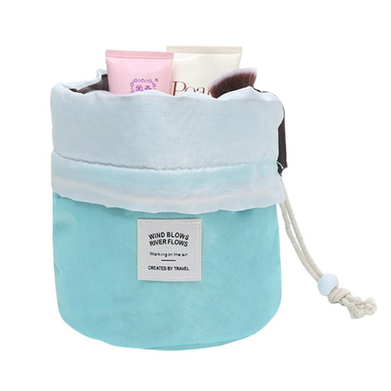 韩版圆筒户外防水旅行收纳化妆包