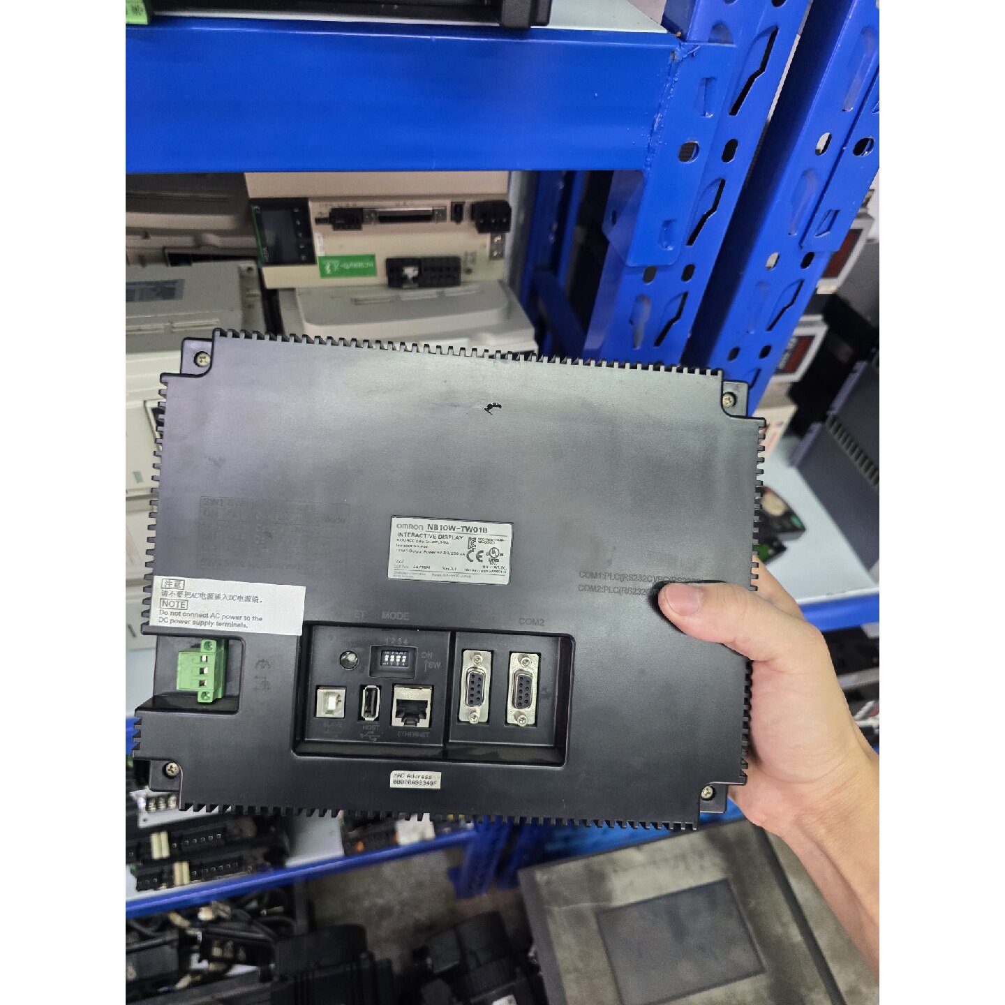 议价欧姆龙NB10W-TW01B触摸屏,二手拆机下来的,功能质量