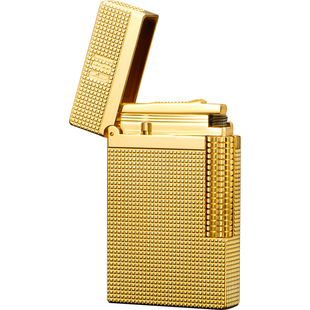 英国GBI大船朗声打火机正品黄铜侧滑点火创意个性定制火机可充气