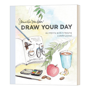 英文原版 Draw Your Day 手绘日志指南 每日插画创作 英文版 进口英语原版书籍