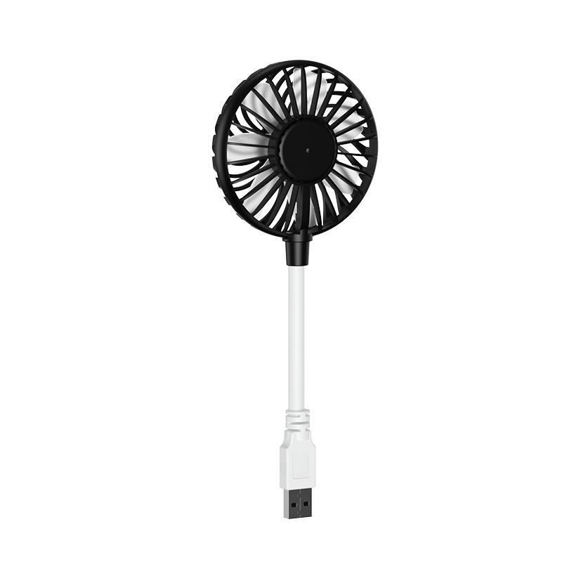 充电宝用USB小风扇即插即用静音宿舍大风力便携式小型桌面随身适用笔记本电脑热降温学生办公电风扇无刷电机