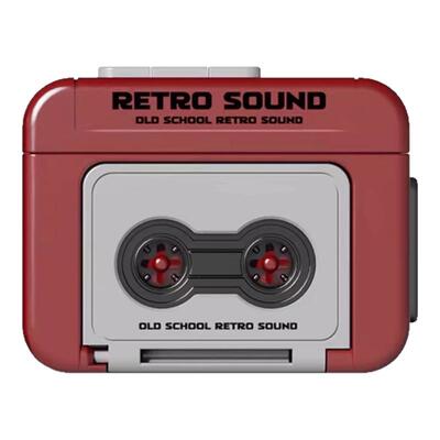 复古录音机挂件钥匙扣迷你播放器