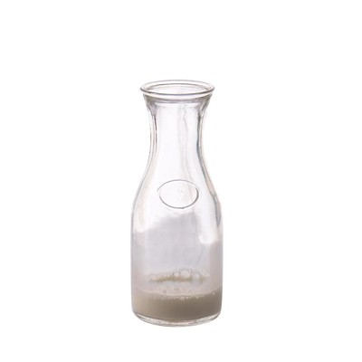 喇叭口加厚玻璃牛奶瓶饮料瓶