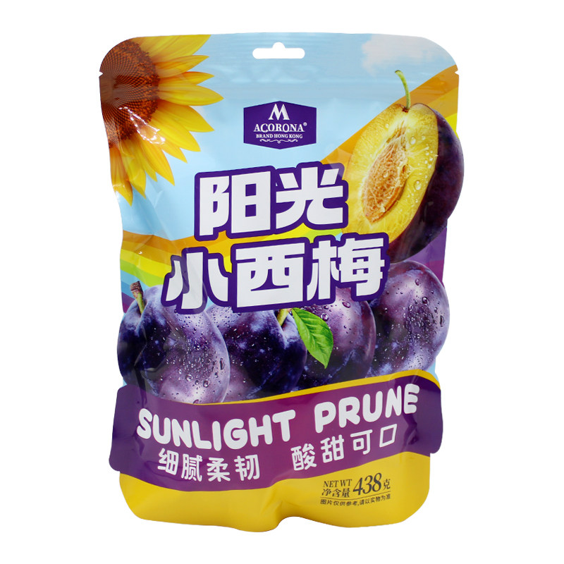 玛卡龙娜阳光小西梅438g袋装
