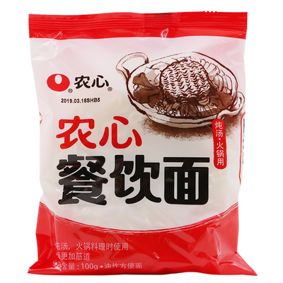 农心韩式炖汤火锅面方便面