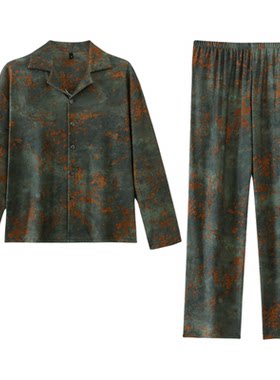 法式复古宽松翻领小众设计家居服