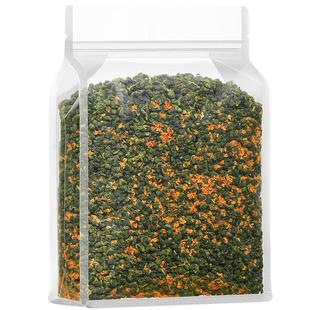 桂花乌龙茶2025新茶浓香型窨制桂花铁观音冻顶乌龙散装袋装500g