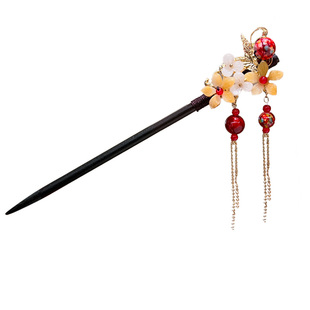 新年古风发簪马面裙配饰儿童汉服新中式国风发饰盘发簪子发钗头饰