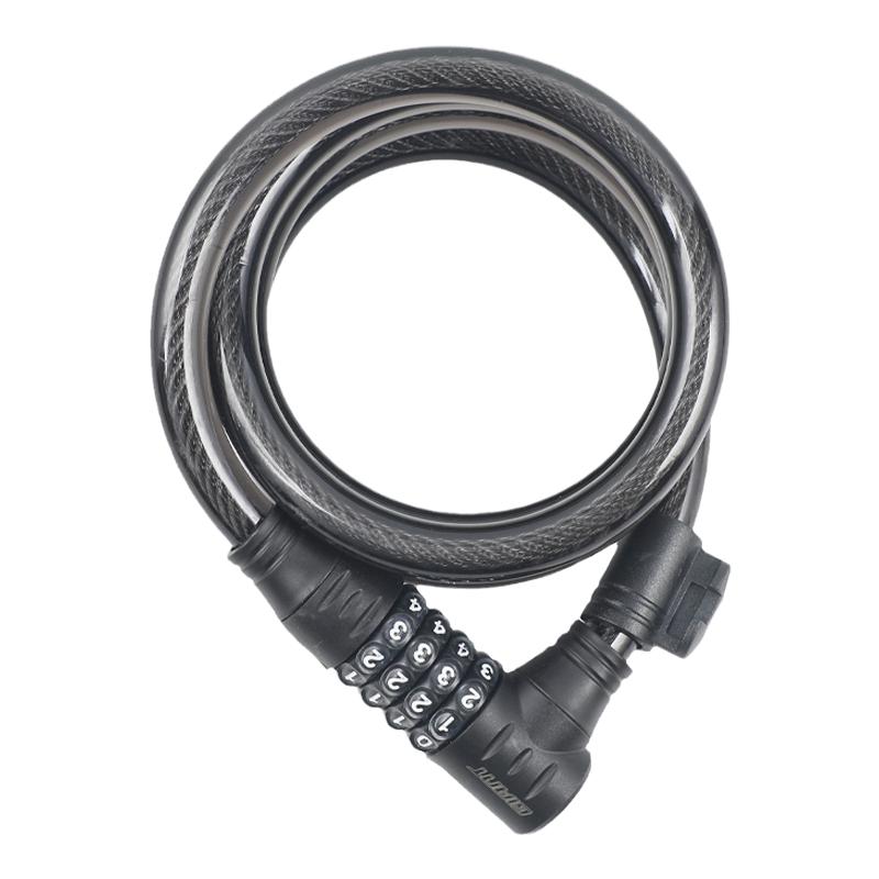Giant捷安特自行车锁密码加粗钢缆锁电动车摩托车防盗锁单车配件