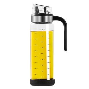 玻璃油壶厨房油瓶油壸家用油嘴不挂油大调料瓶酱油醋组合专用套装