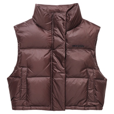 ABLEJEANS新款女士羽绒短马甲