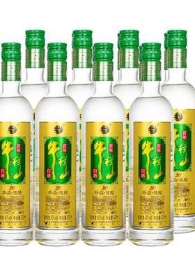 牛栏山土豪金绿标42度500ml*8瓶浓香型自饮口粮白酒水节日送长辈