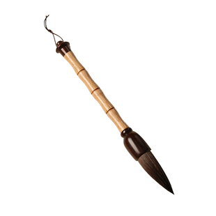 合三舍 节节高兼毫斗笔 大号提斗毛笔书法专用专业级软笔写对联春联福字书法创作榜书国画泼墨山水短杆手抓笔