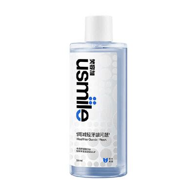 usmile笑容加漱口水专效护龈