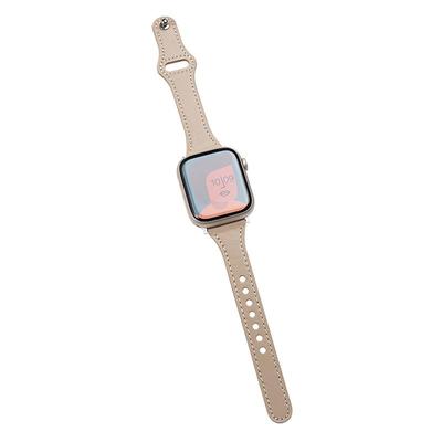 匠戴适用iwatch小众真皮表带