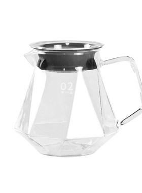 Koonan加厚玻璃简易花茶咖啡壶