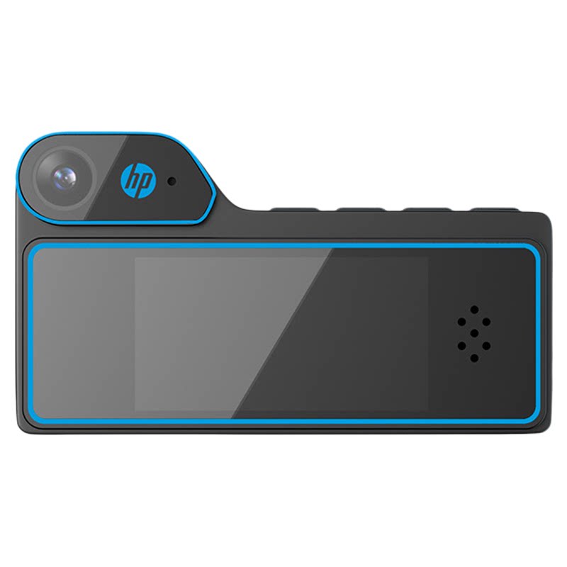 HP/惠普 DSJ-F1胸牌式便携高清记录仪 1.9英寸显示屏 4800万像素