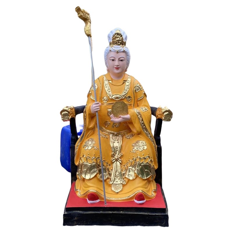 厂家定制玻璃钢树脂泰山奶奶像