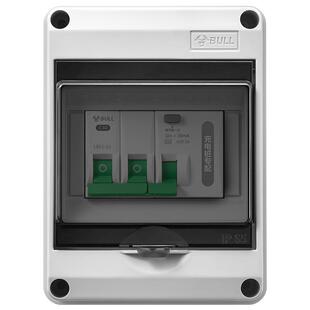 防水空开盒子户外配电箱室外防雨塑料空气开关盒明装家用电闸电盒